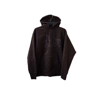 Patta Brown Logo Hoodie Pullover Sweater Mens Large Thick Good Quality FLAW